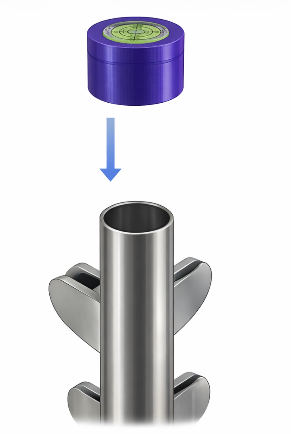 Check the bubble level